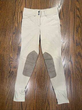 R.J. CLassics Youth Avery Breeches, Tan, size 12R